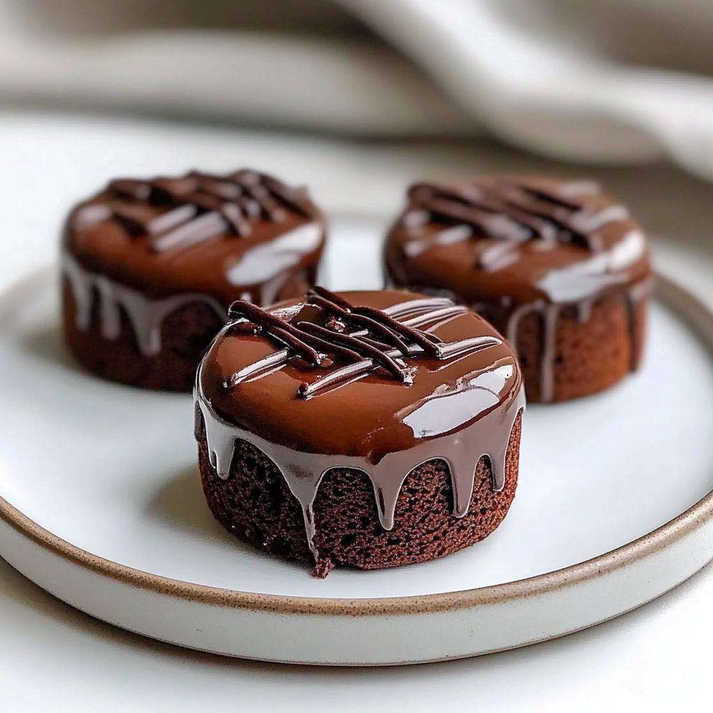 Mini Chocolate Cakes Recipe