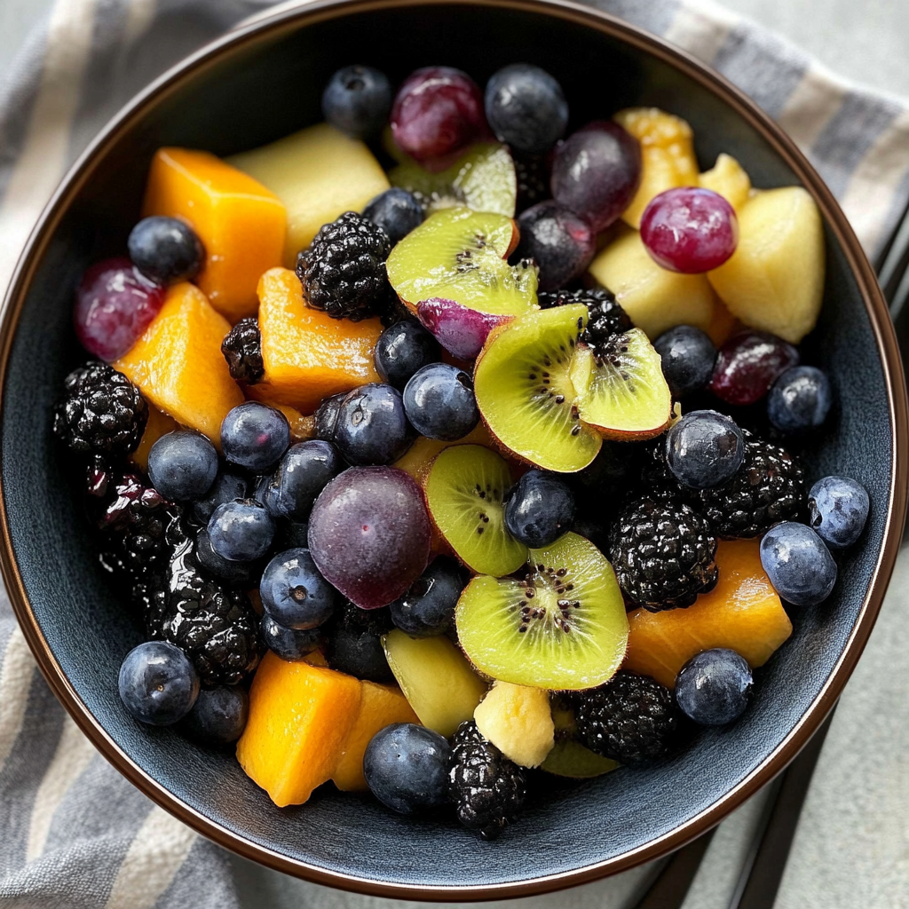 Purple Fruit Salad