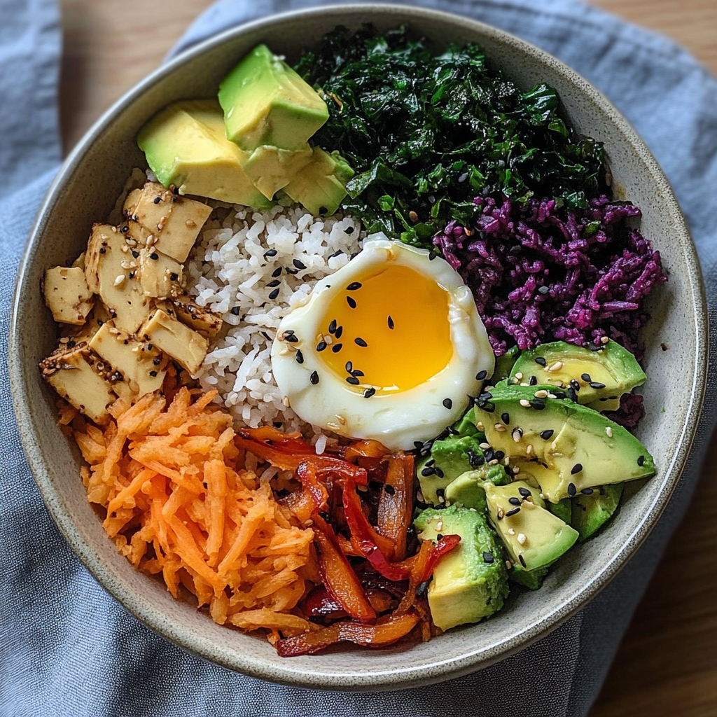 Rainbow Rice Buddha Bowl