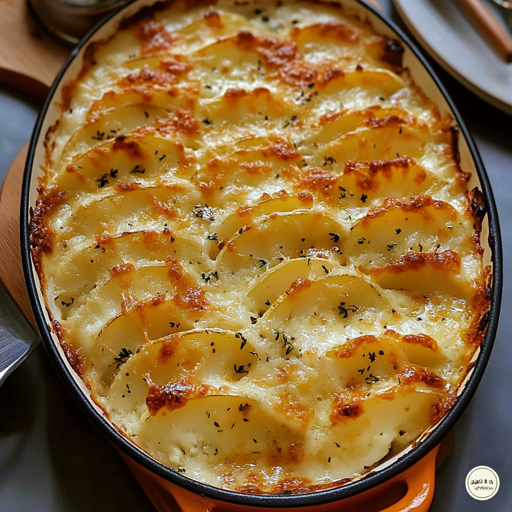 cheesy gratin potatoes