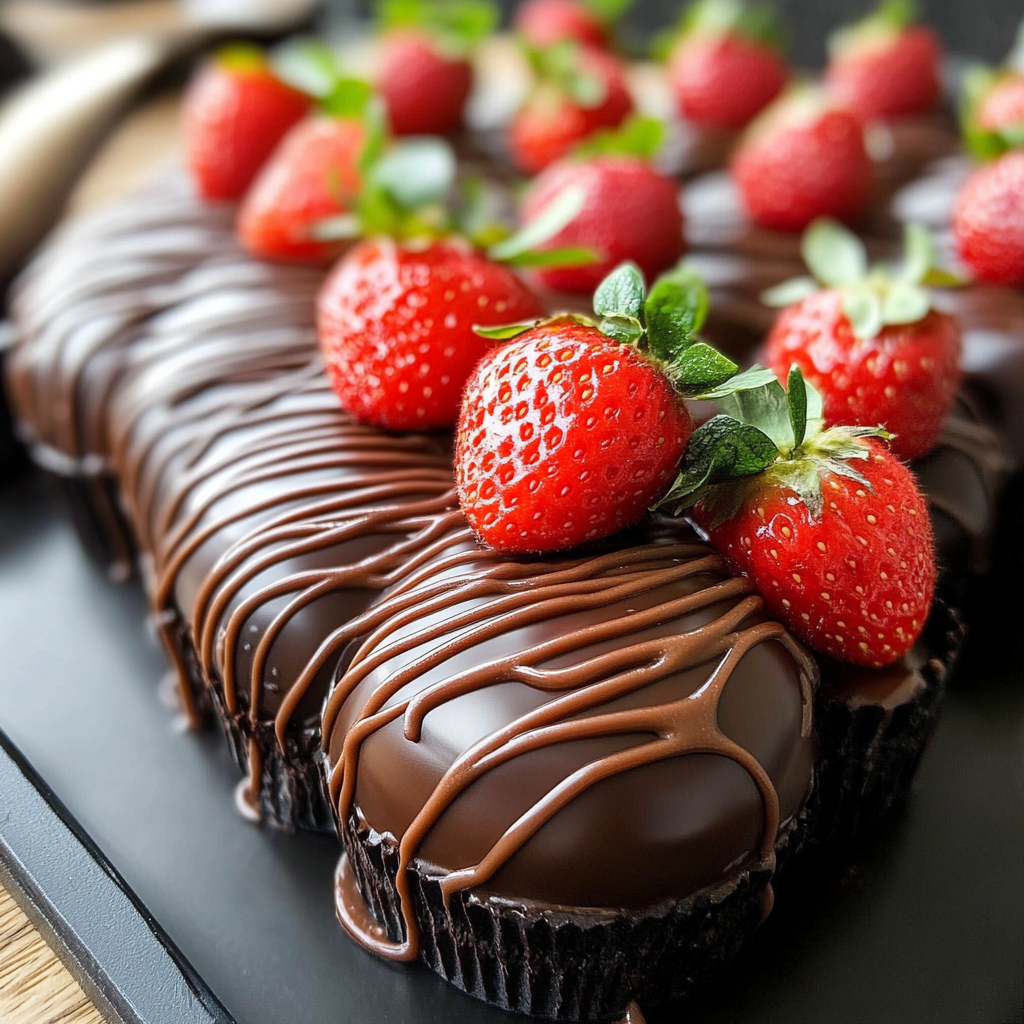 strawberry with chocolate