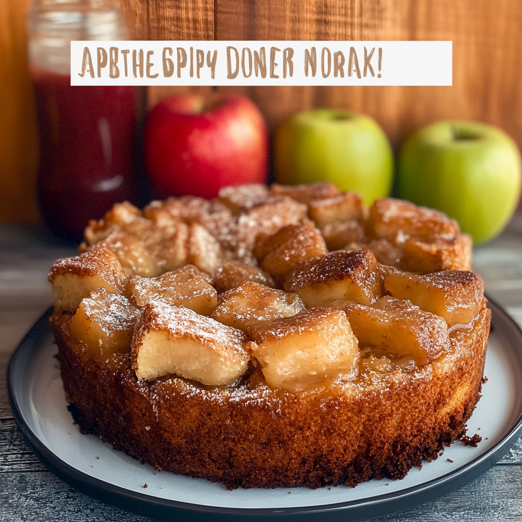 Apple Cider Donut Cake