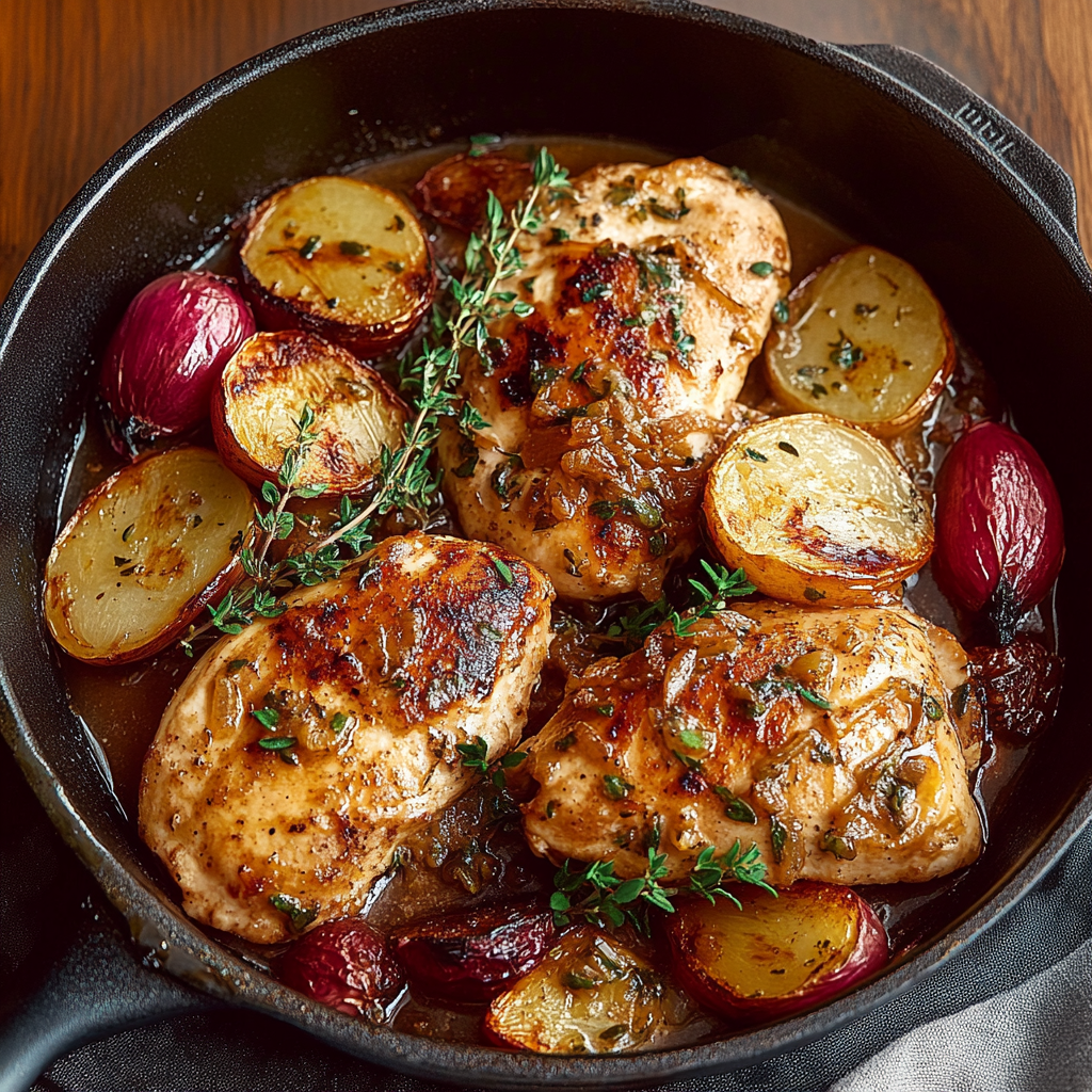 Autumn Harvest Chicken Skillet