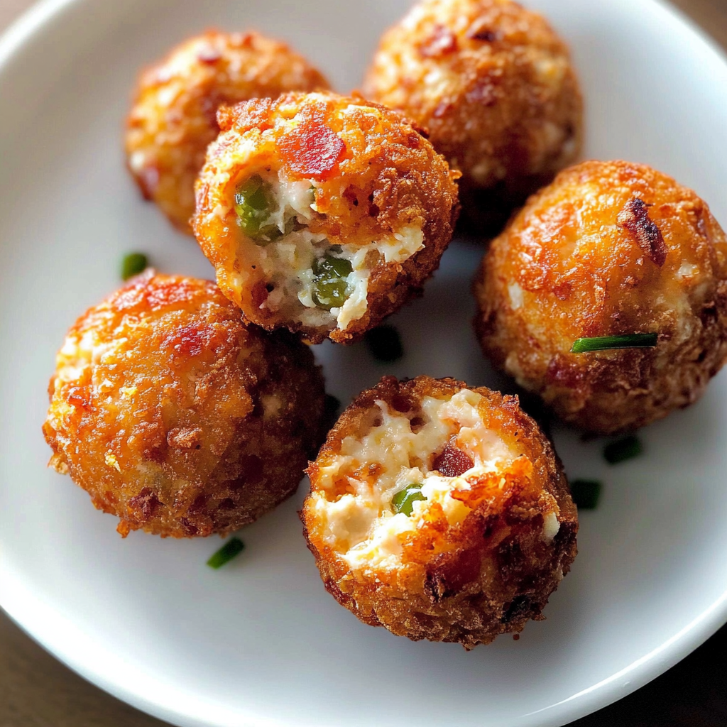 Bacon Jalapeño Cream Cheese Balls