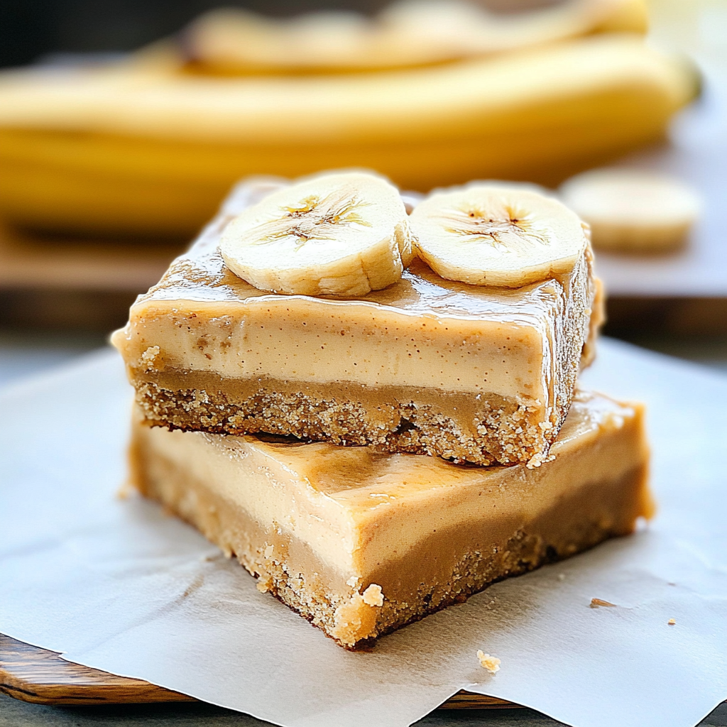 Banana Blondies