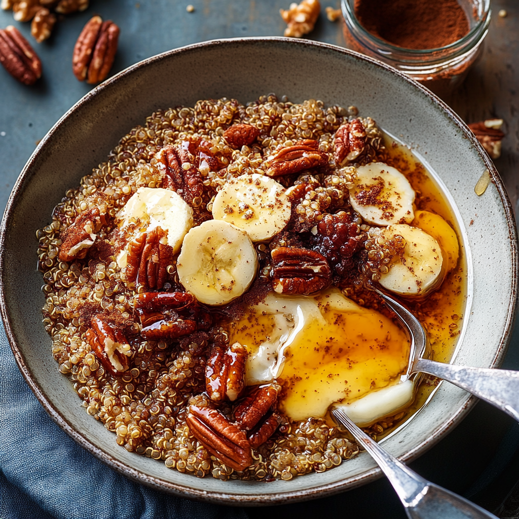 Cinnamon Toast Breakfast Quinoa