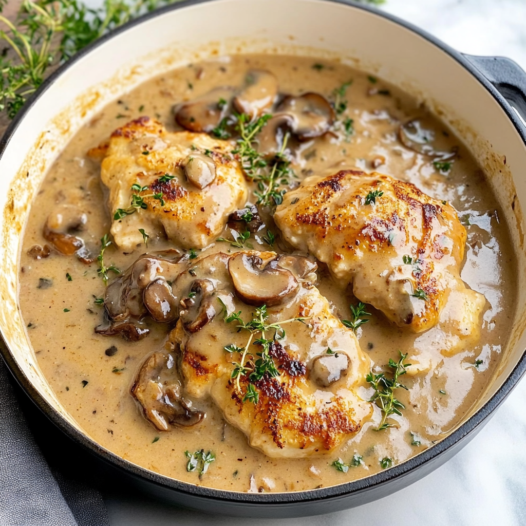 Creamy Mushroom Chicken
