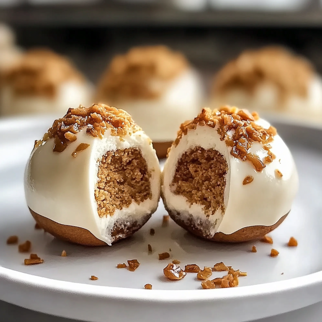 No Bake Pumpkin Cheesecake Balls Recipe