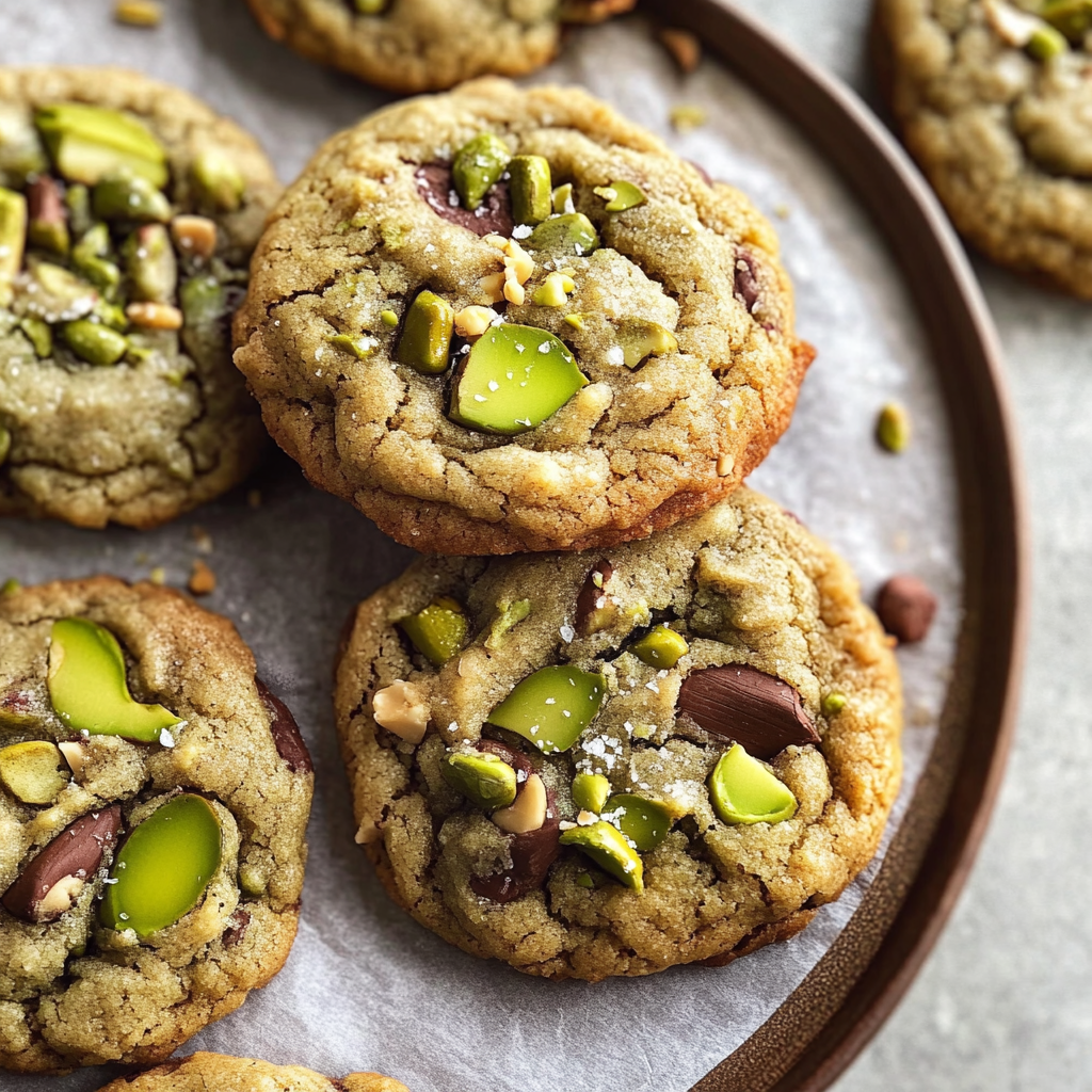 Pistachio Cream Cookies