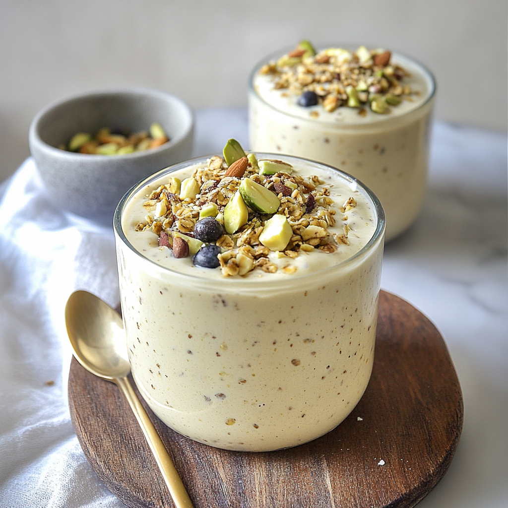 Pistachio Overnight Oats