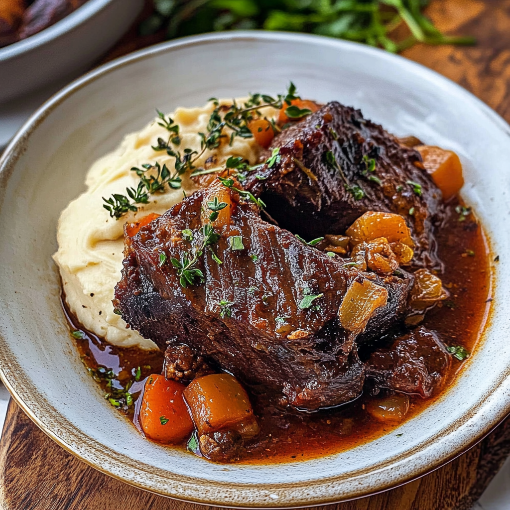 Fancy Short Ribs Amazing Savory Braised Short Ribs with a French Twist