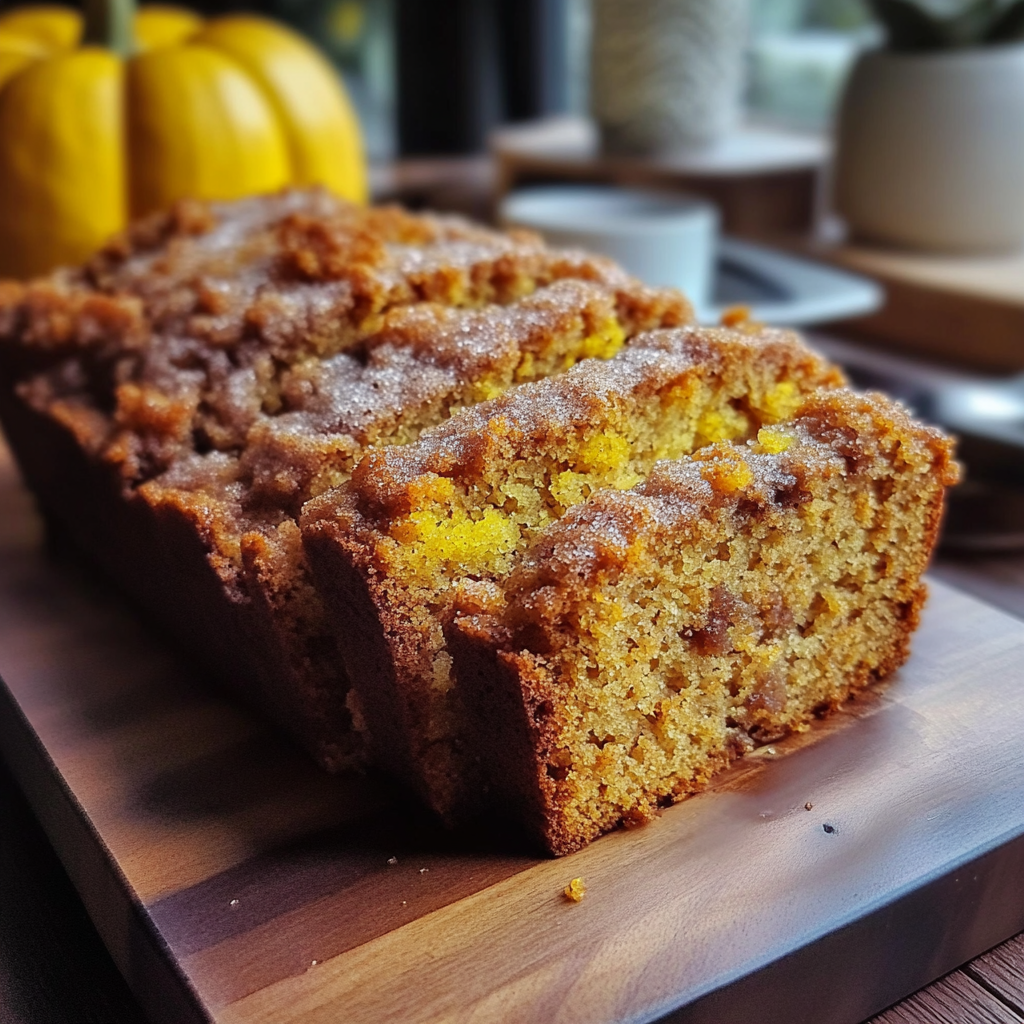 Snickerdoodle Pumpkin Bread