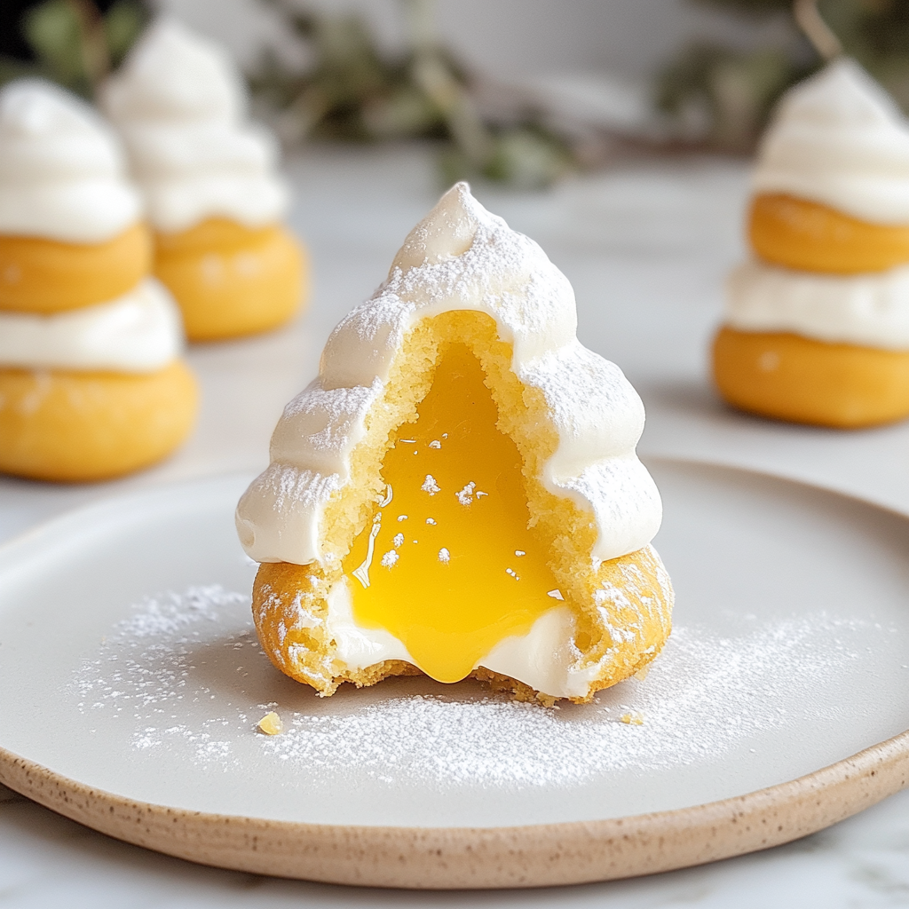 Springtime Lemon Cream Puffs Recipe