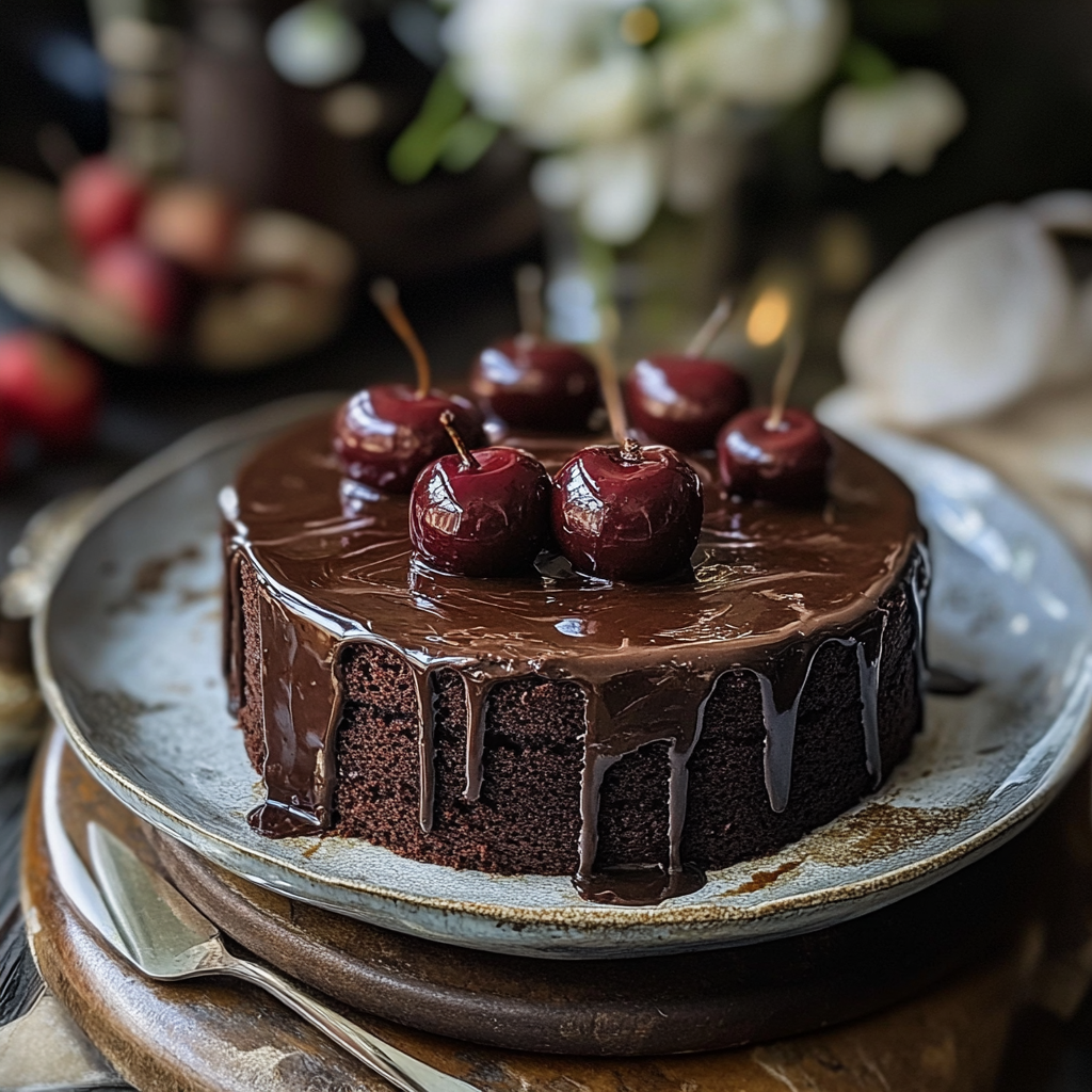 chocolate cake with olive oil