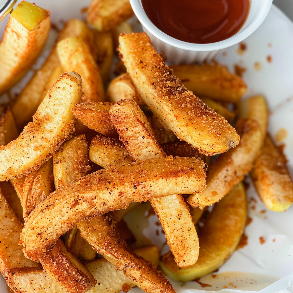 Air Fryer Apple Fries