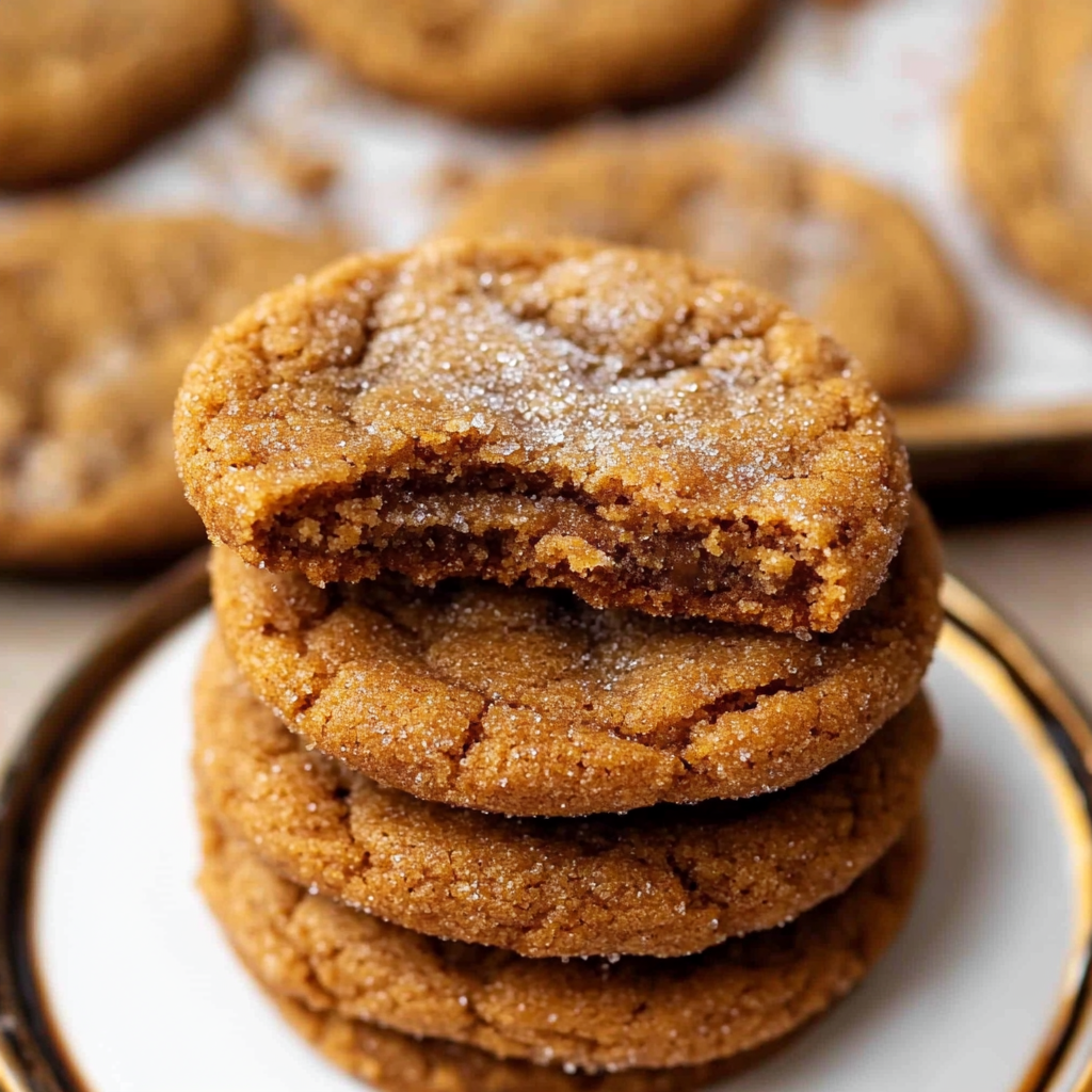 Chewy Pumpkin Snickerdoodle Cookies
