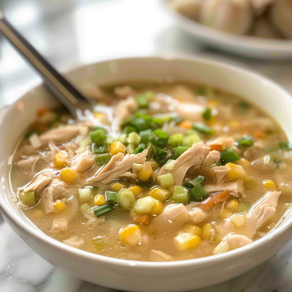 Chinese Chicken and Corn Soup