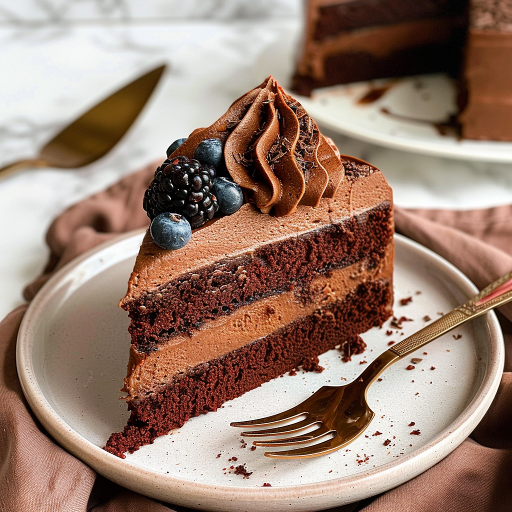 Chocolate Mousse Cake