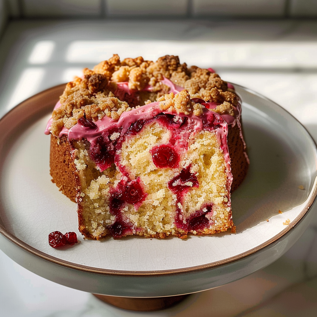 Cranberry Crumb Cake