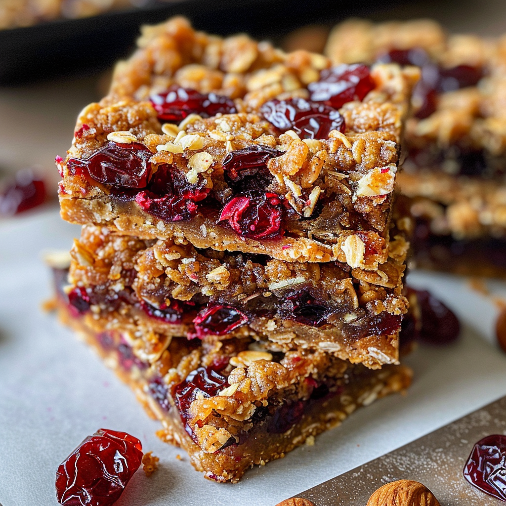 Cranberry Date Bars
