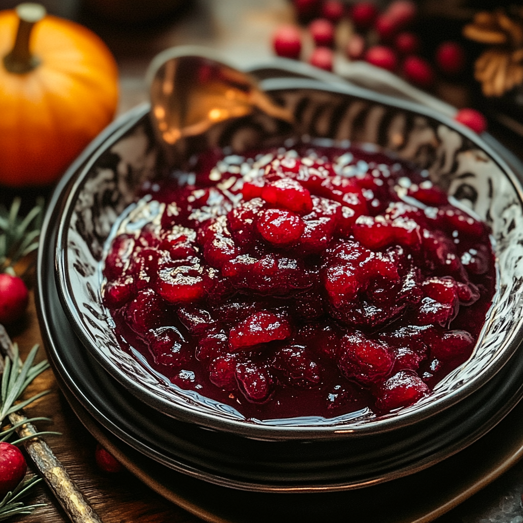 Cranberry Sauce Thanksgiving Side Dishes