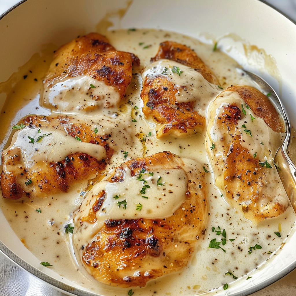 Creamy Garlic Chicken
