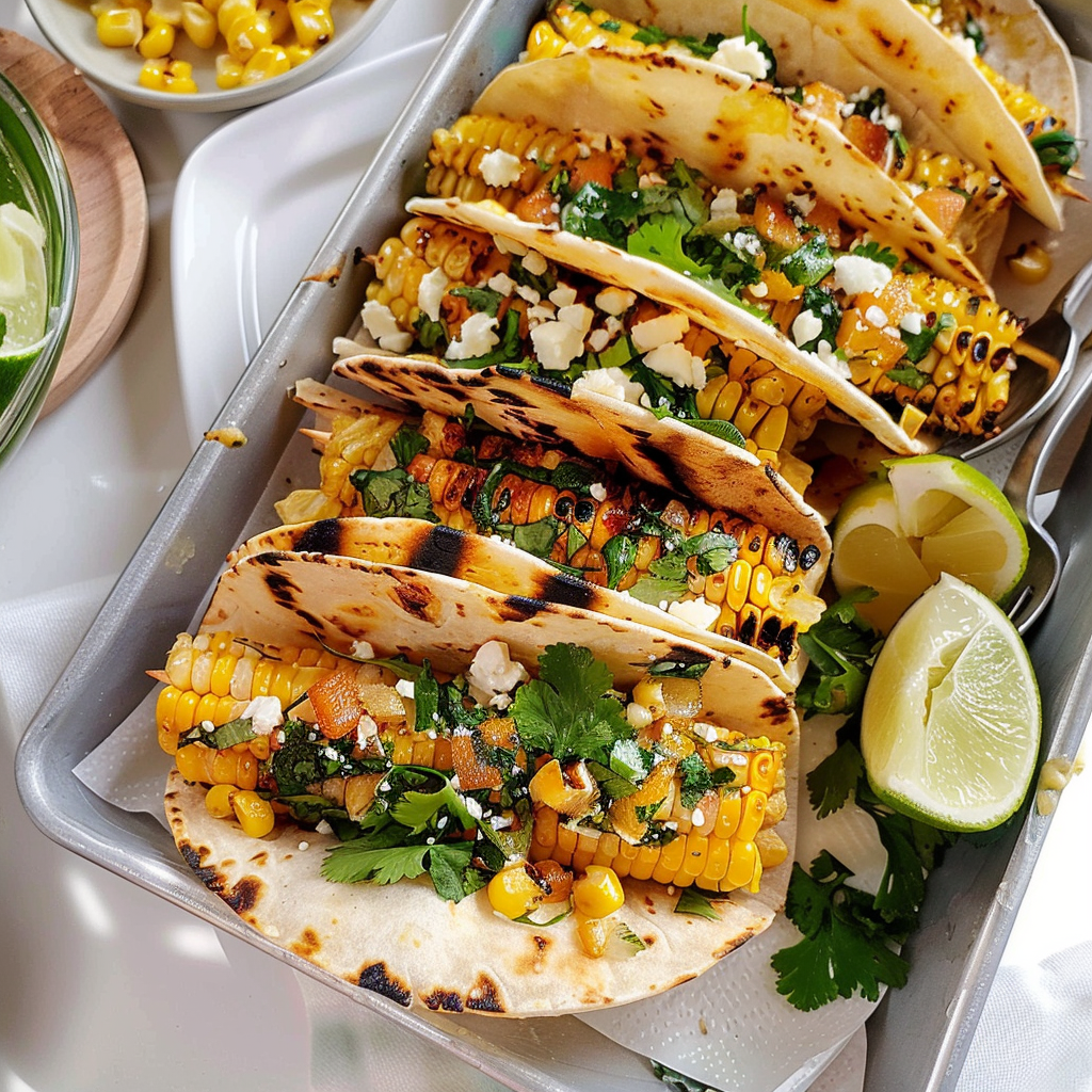 Grilled Corn Tacos