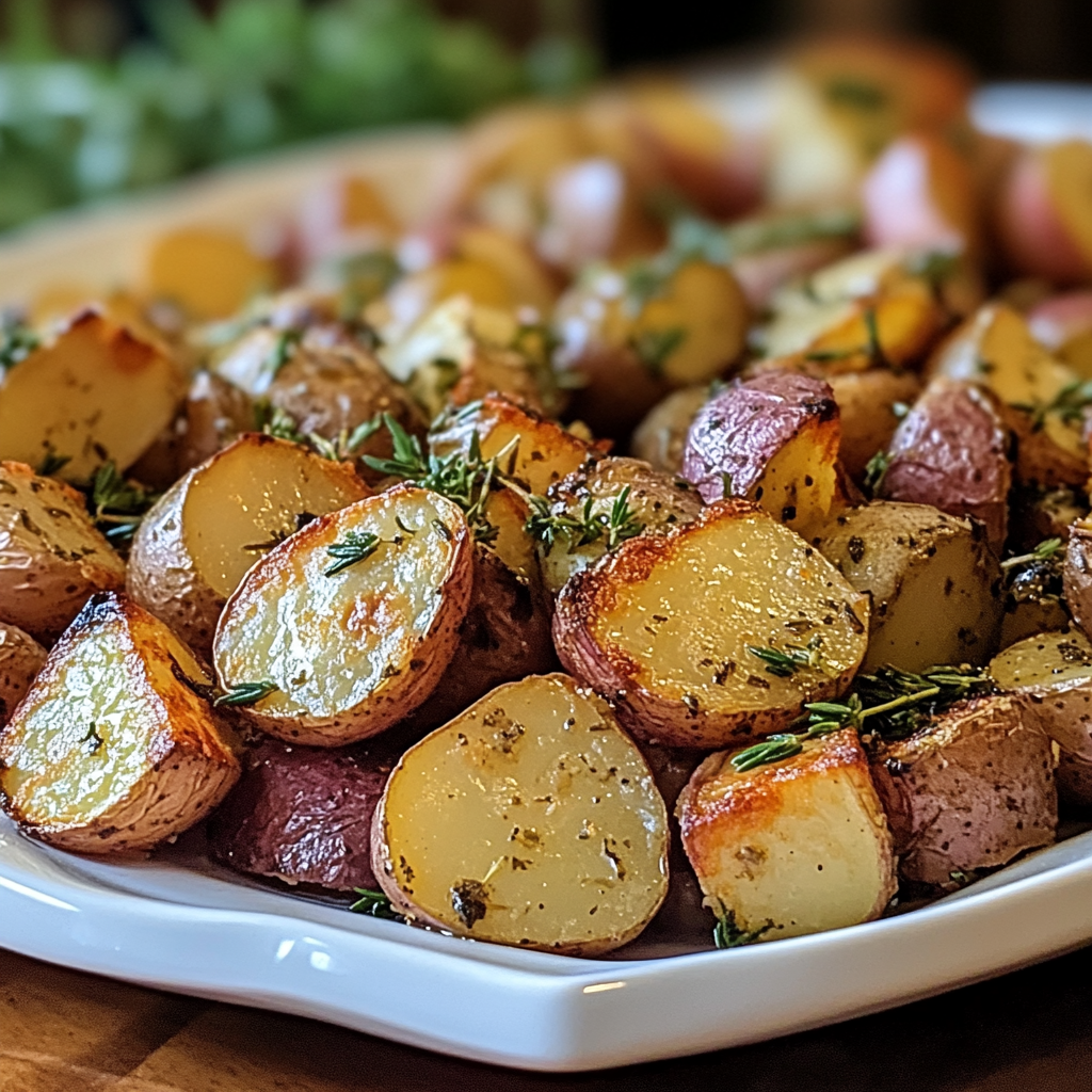 Herb-Roasted Potatoes Thanksgiving Recipe