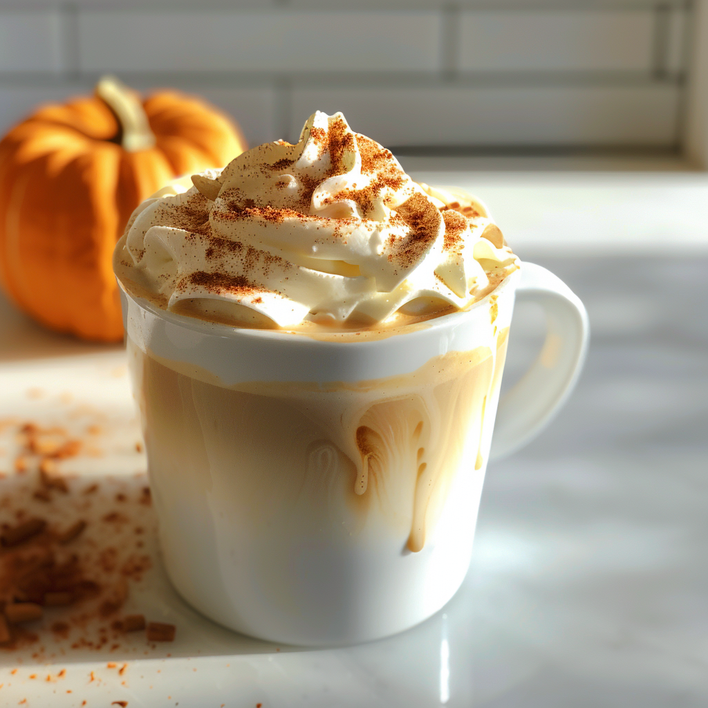 Homemade Pumpkin Spice Latte Thanksgiving Recipe