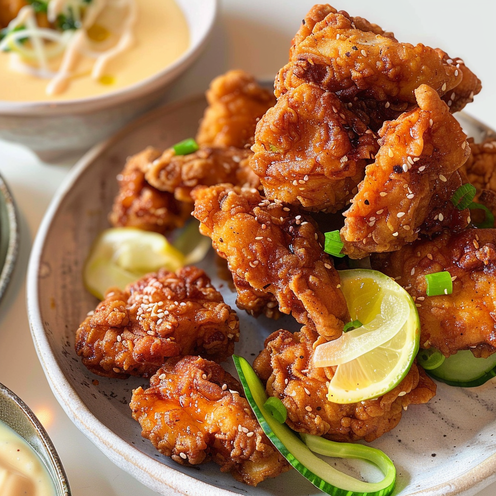 Japanese Fried Chicken (Chicken Karaage)
