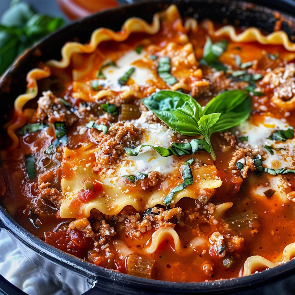 Lasagna Soup