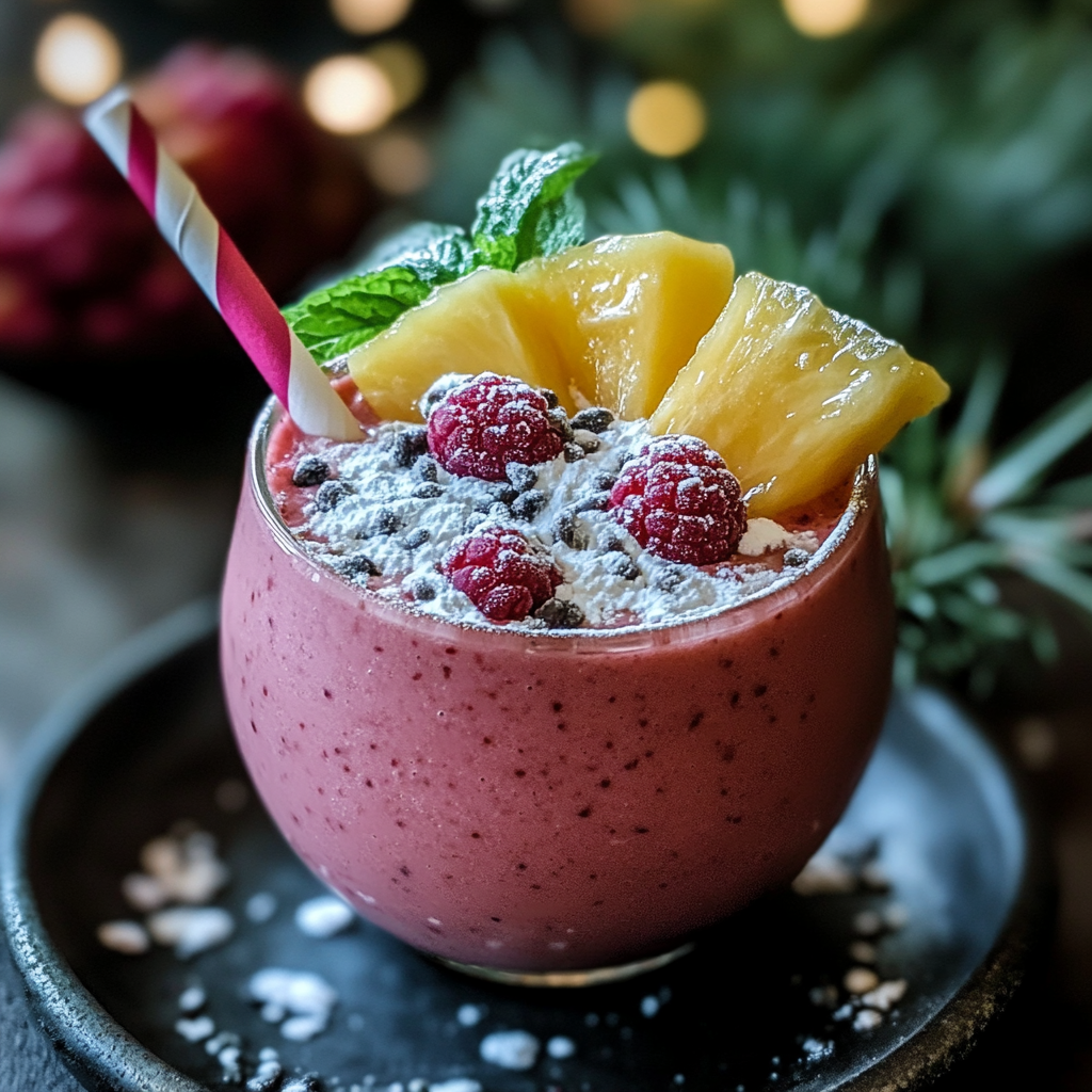 Pineapple Mint Smoothie