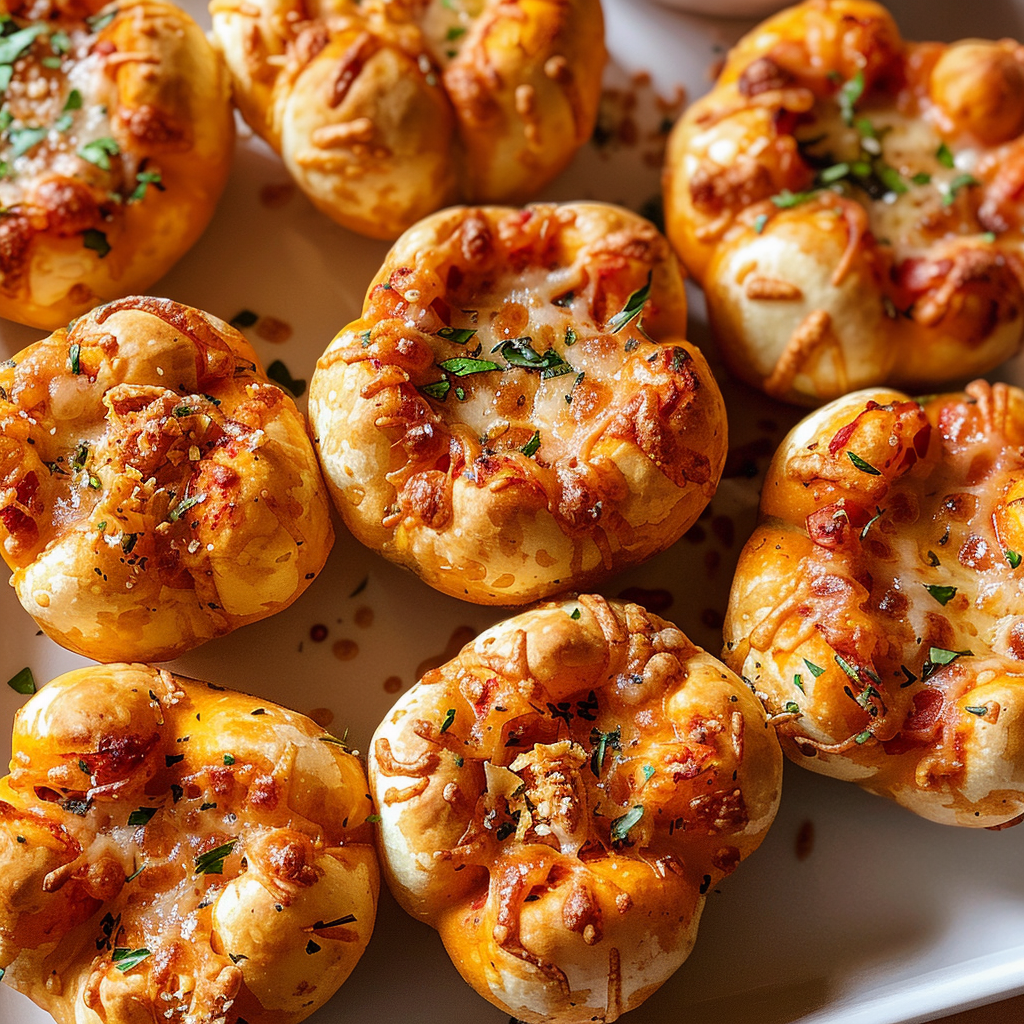 Pizza-Stuffed Pumpkins