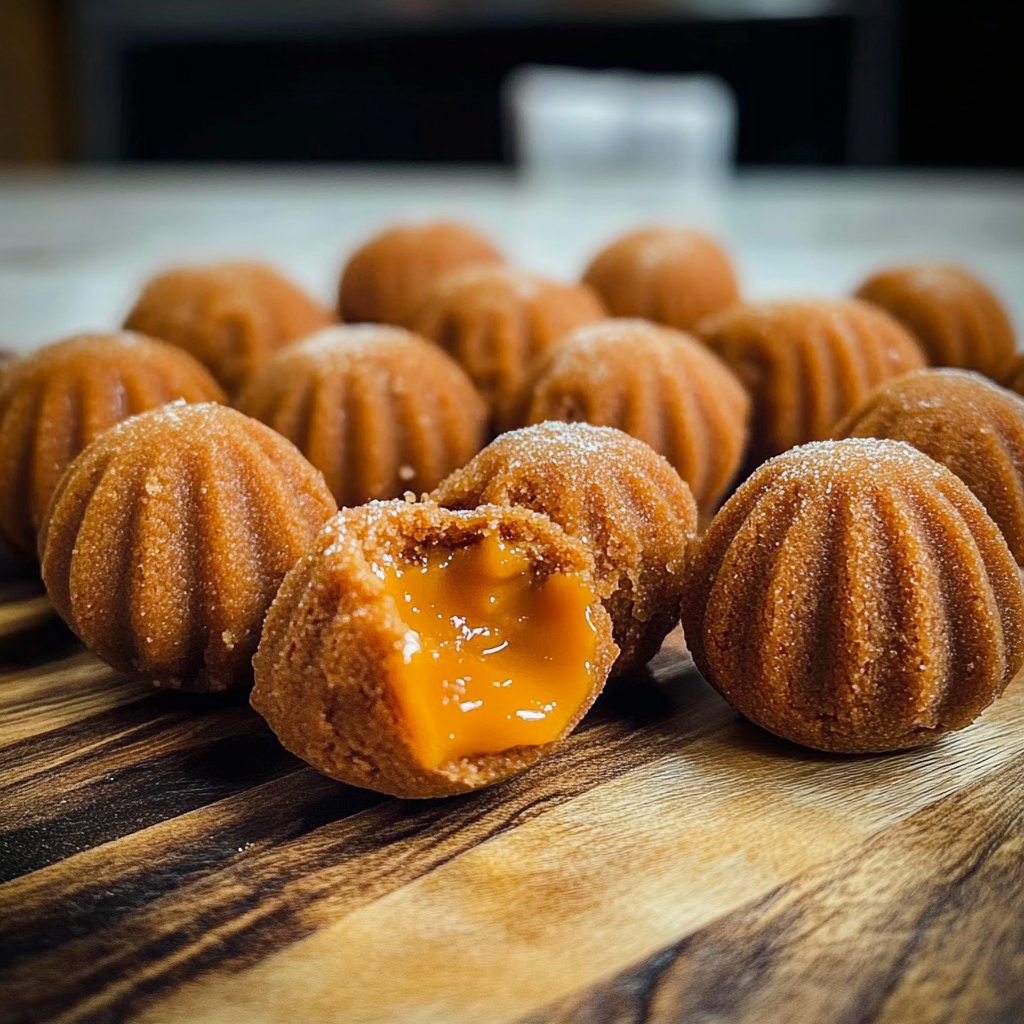 Pumpkin Cheesecake Truffles