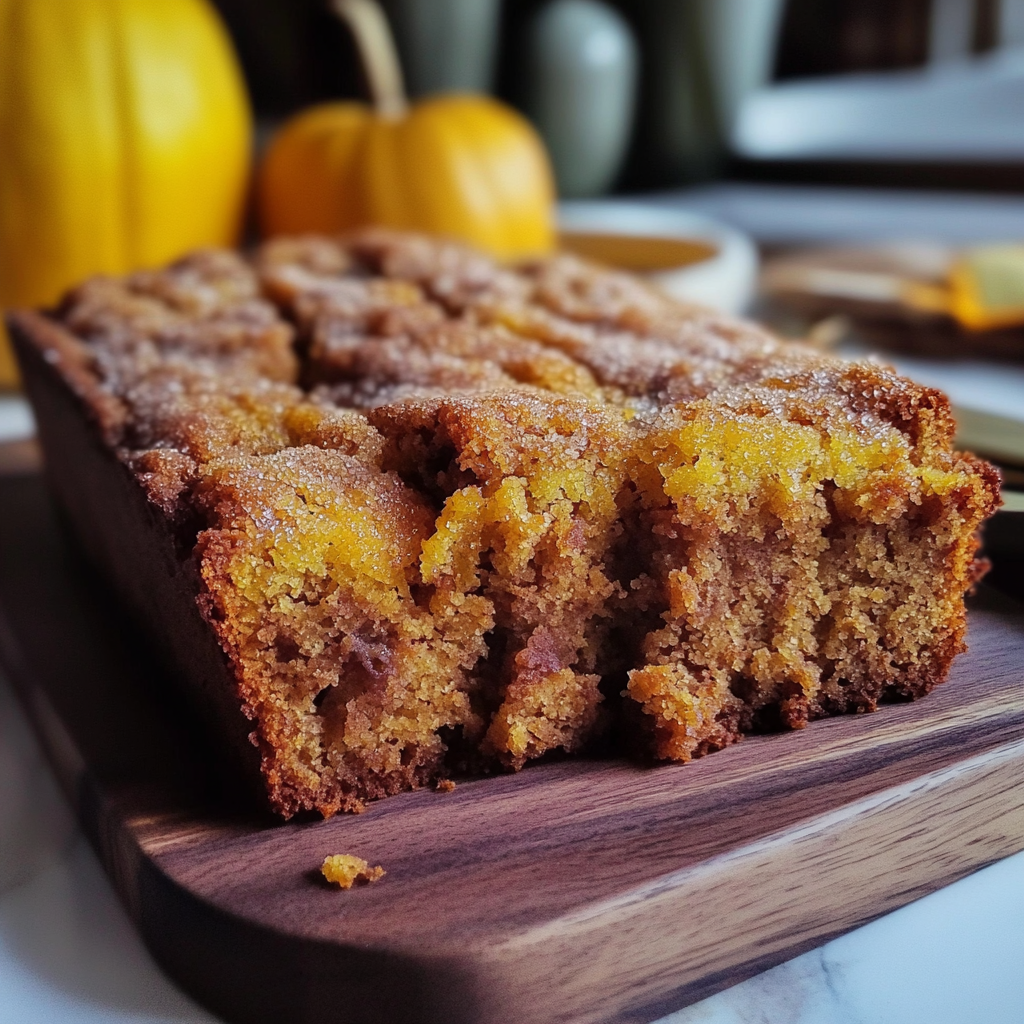 Snickerdoodle Pumpkin Bread