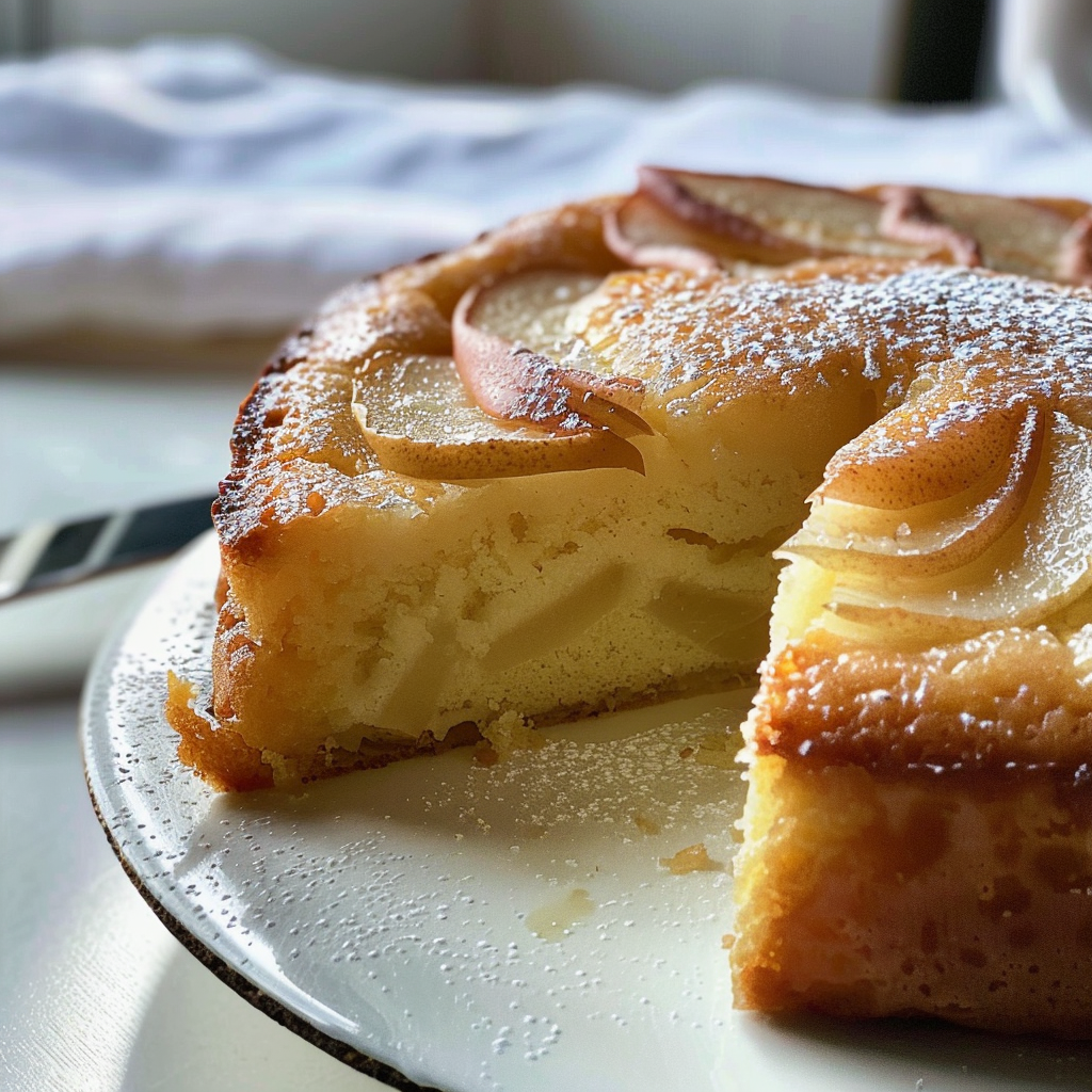 Super Moist Pear Cake