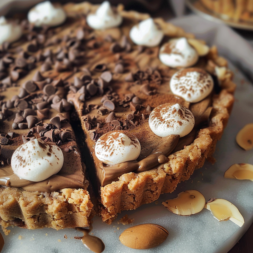 Tarte Cookies Choco Poires