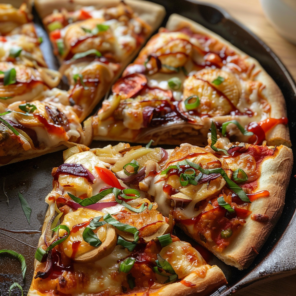 Thanksgiving Skillet Pizza