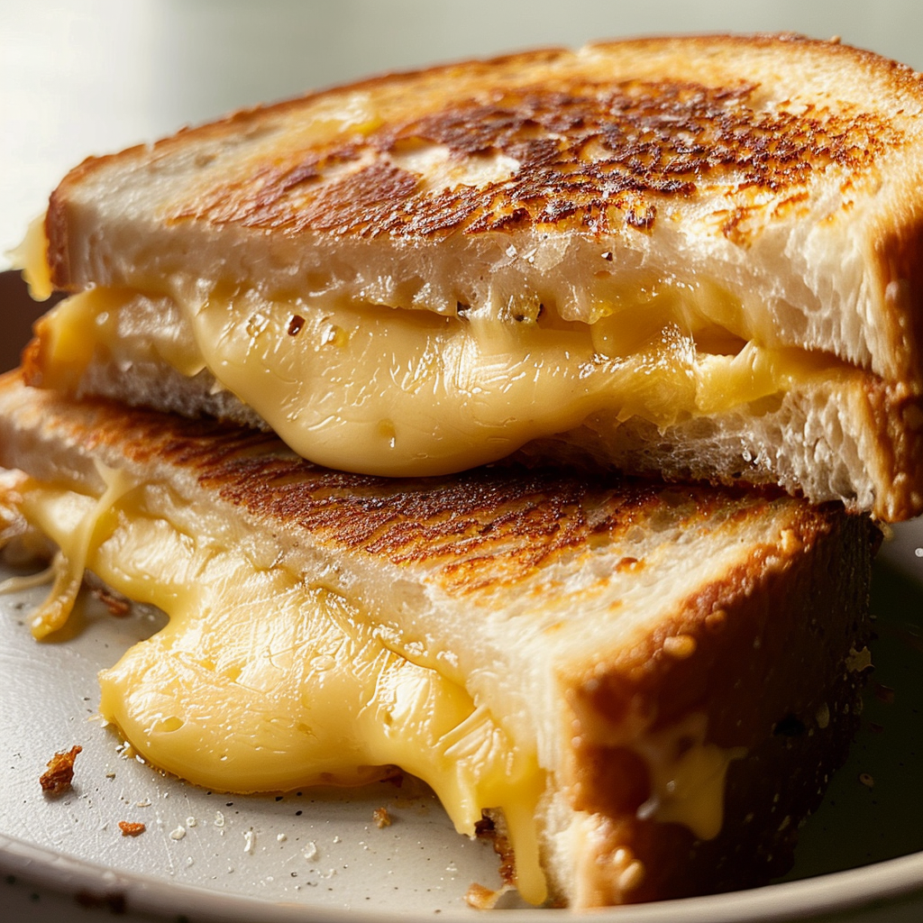 Air-Fryer Grilled Cheese