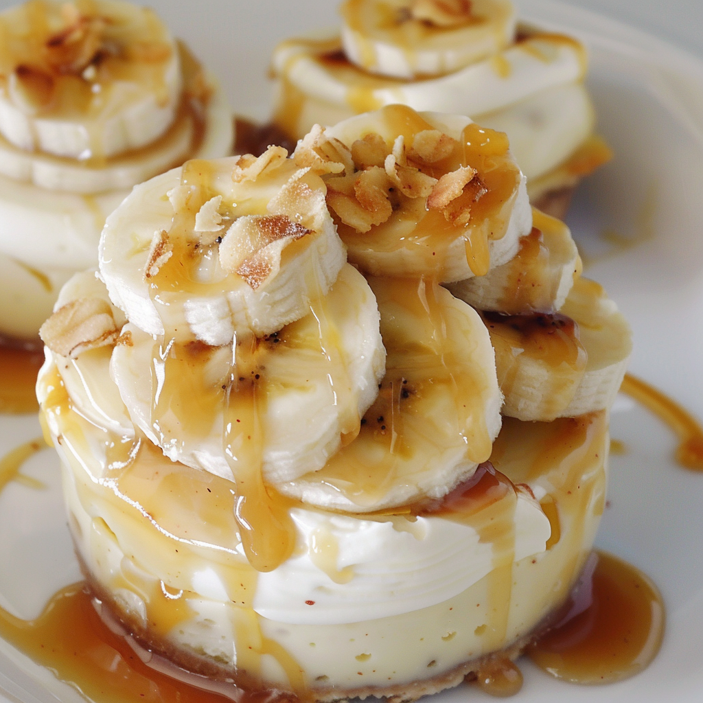 Banana Caramel Cream Dessert