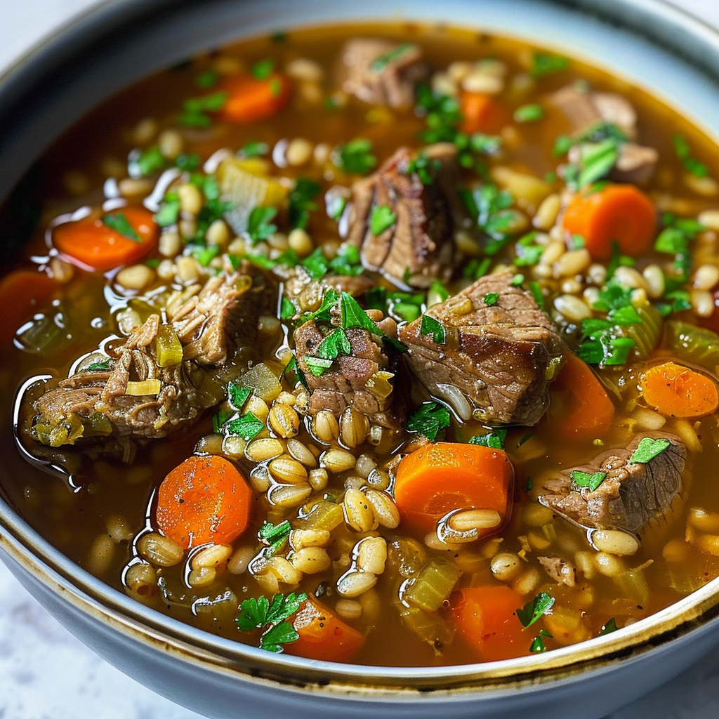 Beef Barley Soup