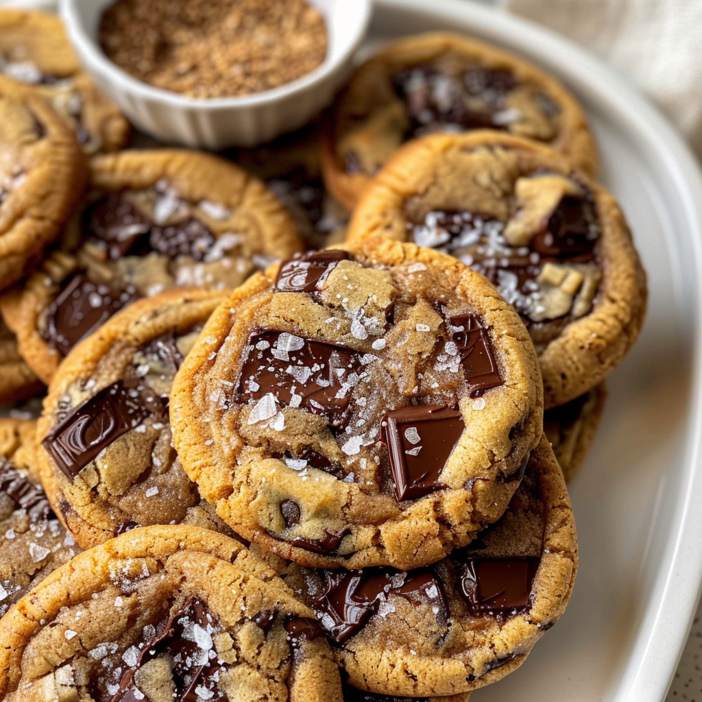 Brown Butter Chocolate Chunk Cookies