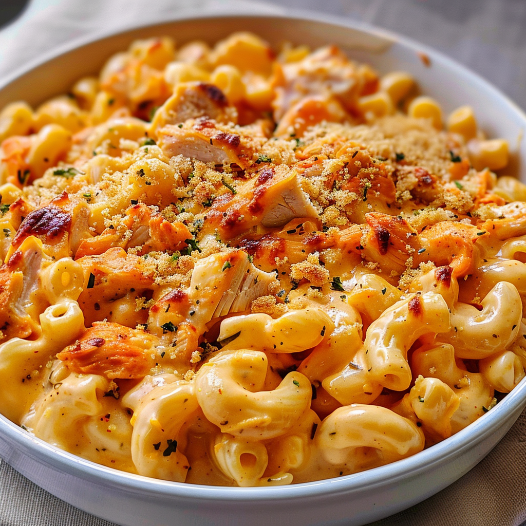 Buffalo Chicken Mac and Cheese