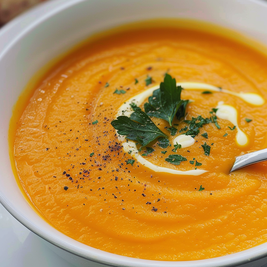 Carrot Orange Ginger Soup