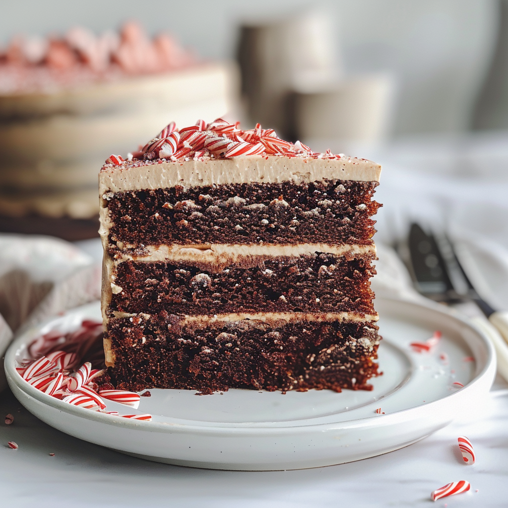 Chocolate Peppermint Cake