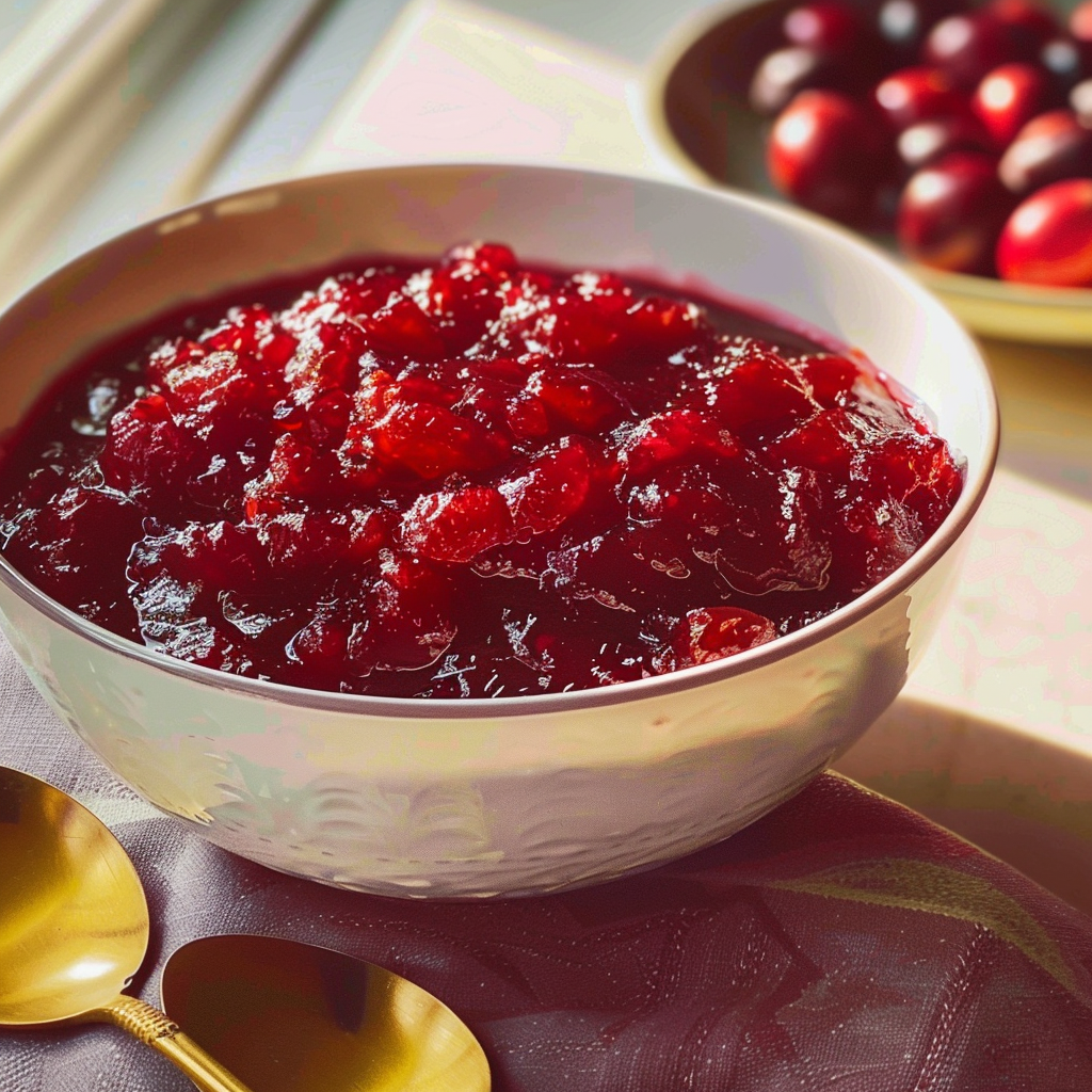 Cranberry Sauce with Orange Juice