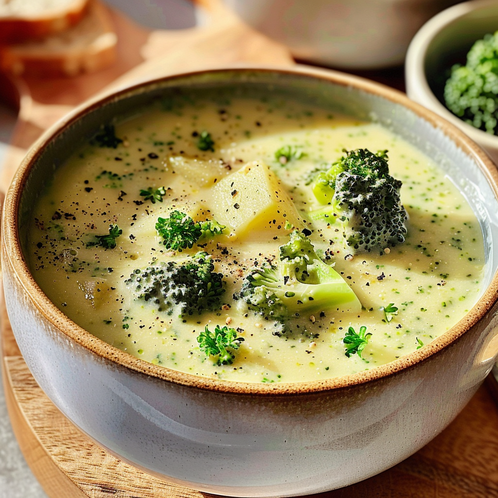 Creamy Broccoli Potato Soup