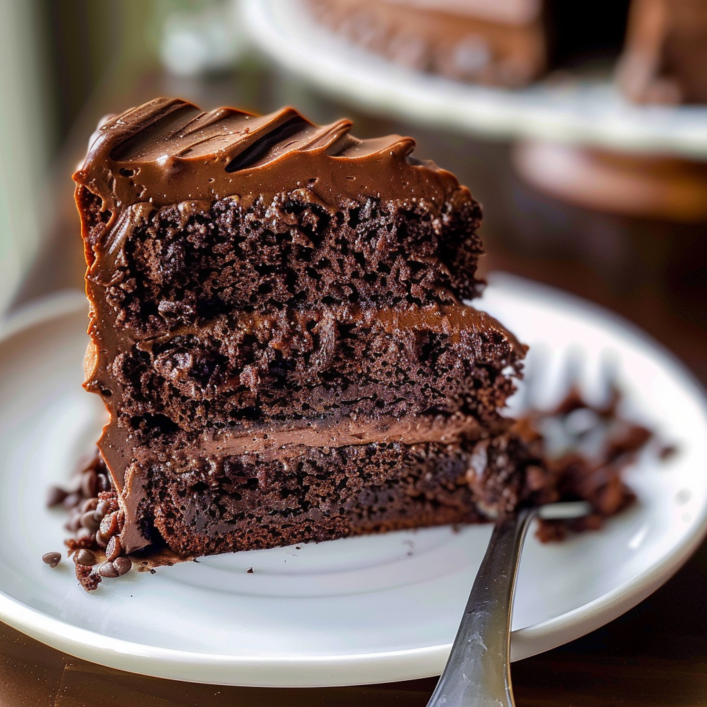 Deliciously Moist Chocolate Layer Cake
