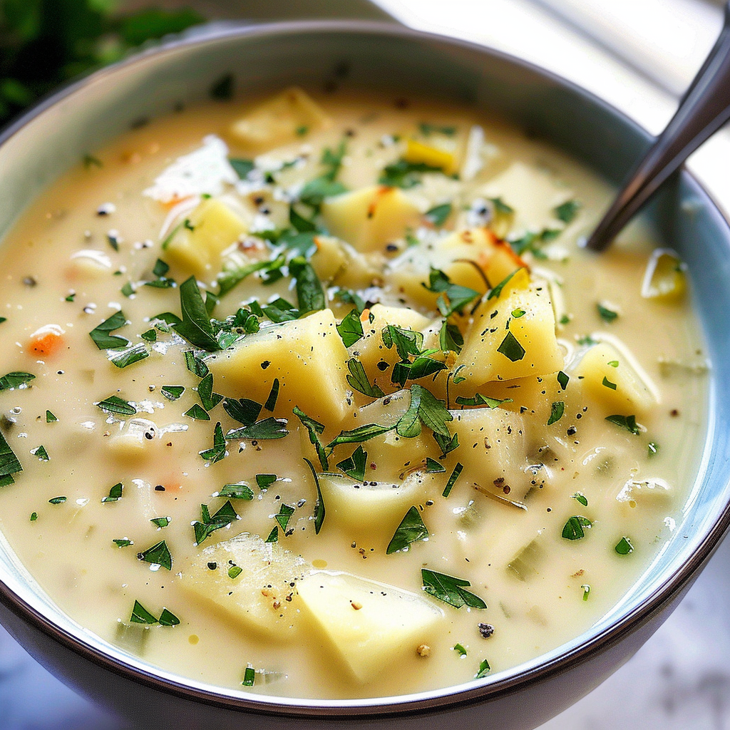 Easy Creamy Potato Soup