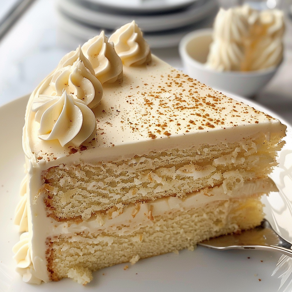 Eggnog Cake